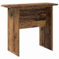 vidaXL Konzolový stôl Staré drevo 93 x 40 x 75 cm Kompozitné drevo
