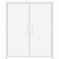 vidaXL Komoda biela 60x31x70 cm kompozitné drevo