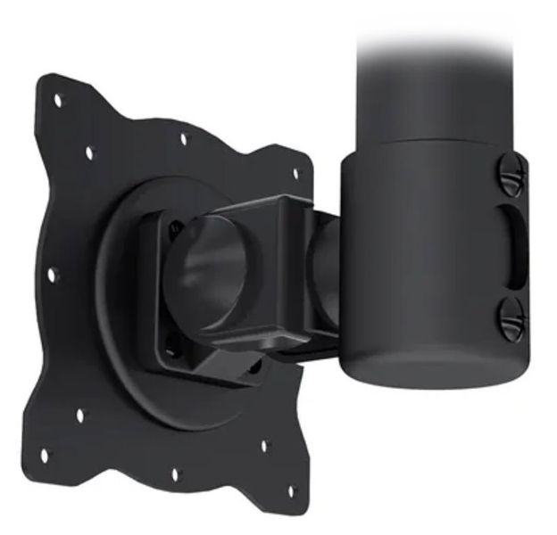Neomounts  FPMA-C025BLACK / Flat Screen Ceiling Mount (Height: 37-47 cm) / Black Držák, VESA, stropní, pro ploché monitory/TV, úhloprícka 10"–30", nastavení výšky 37–47cm, náklon 180°, nosnost 12kg, cerný