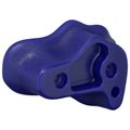 vidaXL Lezecká chytka 2 ks Modrá 100 x 67 x 43 mm PP