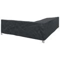 vidaXL Obal na nábytok 355 x 275 x 80 cm 600D Oxford tkanina Tvar L