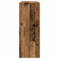 vidaXL Konzolový stolík Old Wood 105x30x80 cm Engineered Wood