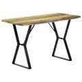 vidaXL Jedálenský stôl 120x60x76 cm, recyklovaný masív