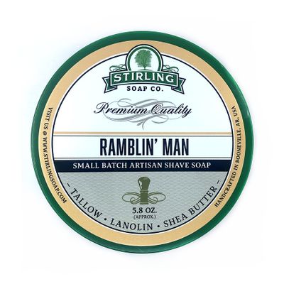 Mydlo na holenie STIRLING Shave soap Ramblin' man 170 ml