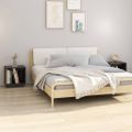 vidaXL Nočné stolíky 2 ks sivé 40x30x40 cm masívne borovicové drevo