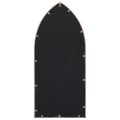 vidaXL Záhradné zrkadlo pieskové 100x45 cm exteriérové železo