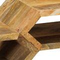 vidaXL Prístavný stolík z mangovníkového dreva 90x35x76 cm