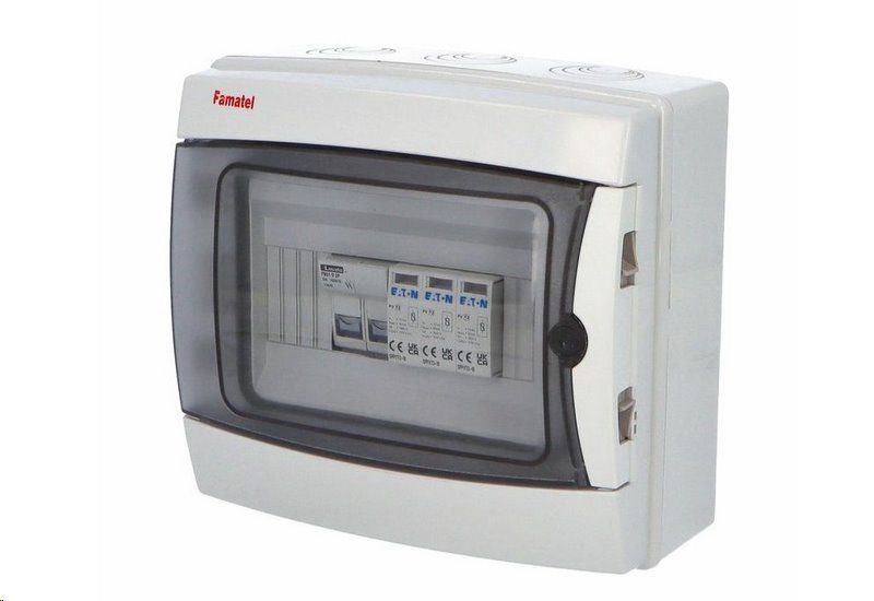Rozvetvač SolarBOX FAMATEL fr004e T2 (1000V DC) pre 1 string IP65 certifikovaný