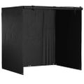 vidaXL Kryty na hojdaciu lavicu 2 ks 12 očiek 220x177x220cm polyetylén