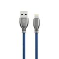 Kábel Forever Tornado USB - Lightning 1,0 m 3A tmavomodrý