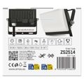 LED reflektor TAMBO EVO, 10 W, 1000 lm, IP65, čierny