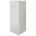vidaXL Záhradné kvetináče 2 ks trojuholník 40x34,5x75 cm oceľ