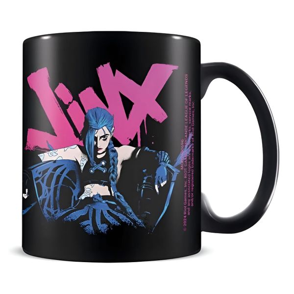 Hrnček League of Legends - Jinx, čierny