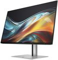 HP/724pf/23,8"/IPS/FHD/100Hz/5ms/Blck-Slvr/3R LED monitor, 23,8", IPS, 1920×1080, 5ms, 300cd/m2, 16:9, 100Hz, 2× DisplayPort, HDMI, 4× USB, Pivot, VESA, cerno-stríbrný, en. tr