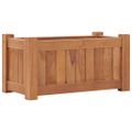 vidaXL Vyvýšený záhon 50x25x25 cm, tíkový masív