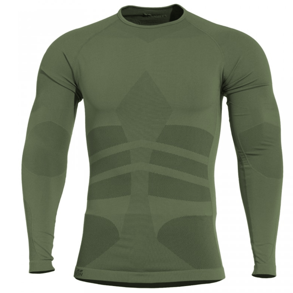 K11009-06CG-Camo Green-XS-M Pentagon PLEXIS Long Arm Shirt
