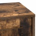vidaXL Nočný stolík Dymová dub 44 x 34,5 x 45 cm Kompozitné drevo