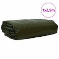 vidaXL Tarpaulin 650g / m² Olivovo zelená 1 x 2,5 m