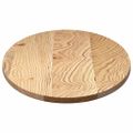 vidaXL Stolová doska 100x50x2 cm dubový masív oválny