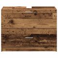 vidaXL Kúpeľňová skriňa Staré drevo 78 x 37 x 59 cm Kompozitné drevo