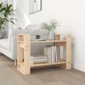 vidaXL Knižnica/deliaca stena 80x35x56,5 cm masívna borovica