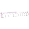 vidaXL Tunel pre psa modrý Ø 55x500 cm polyester