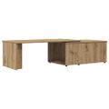 vidaXL Konferenčný stolík Artisan Dub 150x50x35 cm Konštrukčné drevo