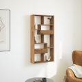 vidaXL Nástenná skrinka dub artisian 50x15x100 cm kompozitné drevo
