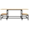 vidaXL Konferenčný stolík dub sonoma 100x50,5x40 cm kompozitné drevo