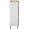 vidaXL Highboard 60x33,5x100 cm Masívne drevo Mango