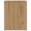 vidaXL Lavica na topánky dub artisan 100x35x45 cm kompozitné drevo