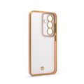Puzdro Silky Gold pre Oppo Reno 13F 5G (Global) / 13FS 5G ružová