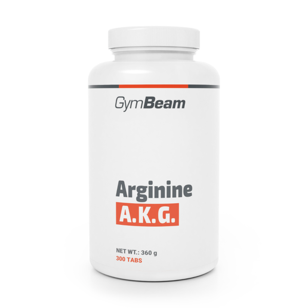 Arginín A.K.G. - GymBeam, 300 tab., tabletkovaný