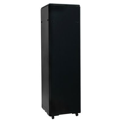 ADEX Stojanový rozvaděč 32U, 800 mm, čierny, rozložený, sklenené dvere