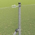 vidaXL Zváraná drôtená ohrada na upevnenie 25 x 1,5 m Pozinkovaná oceľ