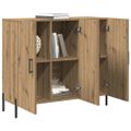 vidaXL Servírovacia skriňa Remeselný dub 90 x 34 x 80 cm