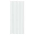 vidaXL Voile záclona 2 ks Biela 225 x 140 cm Polyester