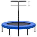 vidaXL Fitness trampolína s rukoväťou a bezpečnostnou podložkou 122 cm