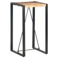 vidaXL Barový stolík 60x60x110 cm masívne akáciaové drevo