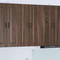 vidaXL Dvierka na umývačku Kalmar Hnedý dub 60 x 31 x 100 cm