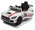 Hollicy Cars Elektrické autíčko Mercedes Benz GT4 biela