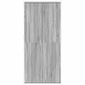 vidaXL Skriňa na topánky 80 x 39 x 178 cm Kompozitné drevo Sivý Sonoma