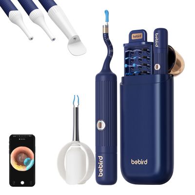 Bebird EarSight Plus otoskop s kamerou na čistenie uší (modrý)