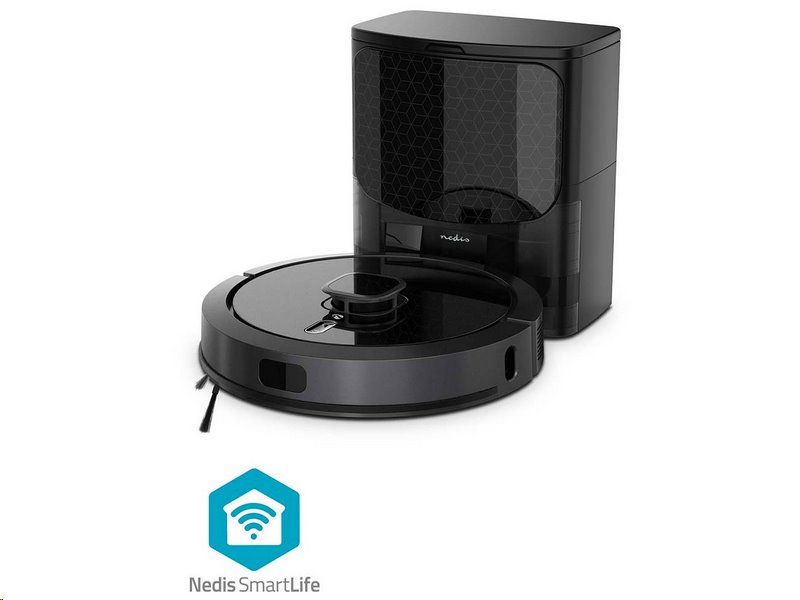 Robotický vysávač NEDIS WIFIVCL002CBK SmartLife