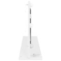 vidaXL Toaletné zrkadlo Obdĺžnikový so zrkadlom Biela 100 x 45 x 18 cm