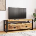 vidaXL TV skrinka 120x35x45 cm masívne mangovníkové drevo