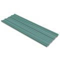 vidaXL Strešný panel 12 ks Zelená 129 x 45 cm Pozinkovaná oceľ