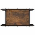 vidaXL Konferenčný stolík Dymový dub 60 x 30 x 51 cm Kompozitné drevo