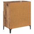 vidaXL Servírovacia skriňa Staré drevo 60 x 35 x 70 cm