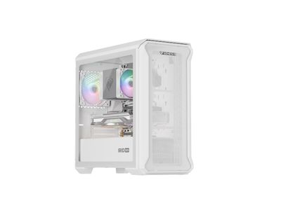 Počítačová skriňa Genesis IRID 503 ARGB LITE/Mini Tower/Transpar./Biela